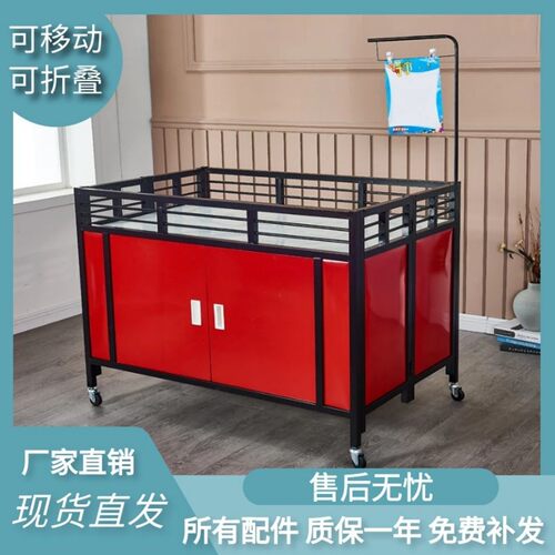 服装甩货车展示架折叠移动储藏
