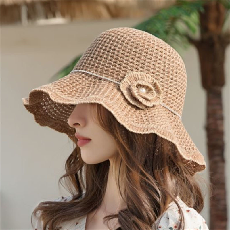 草帽户外百搭女夏季大帽檐