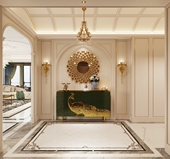 饰镜沙发卧室墙面装 美式 壁饰壁挂装 饰品电视背景墙饰餐厅墙上挂饰