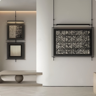 中古风金属墙面装饰挂画高档立体墙壁装饰品酒店壁挂会所玄关挂饰