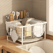 沥水碗盘架窄厨房窗台小碗筷沥水架洗碗槽水池置物架放水槽晾碗架