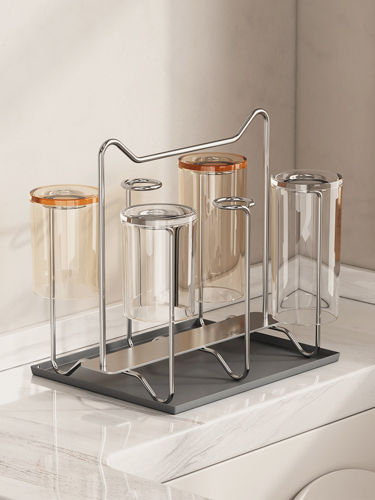304不锈钢桌面倒立排水杯架高价值厨房储物架储物架茶杯架,厨房/烹饪用具,厨房置物架/置物柜/角架,淘宝优惠券,粉丝福利购,淘宝优惠卷