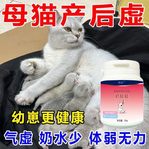 猫营养膏母猫产后虚弱幼崽健康护理奶水少体弱无力的恢复营养