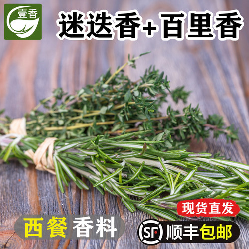 新鲜迷迭香百里香牛排烧烤香料