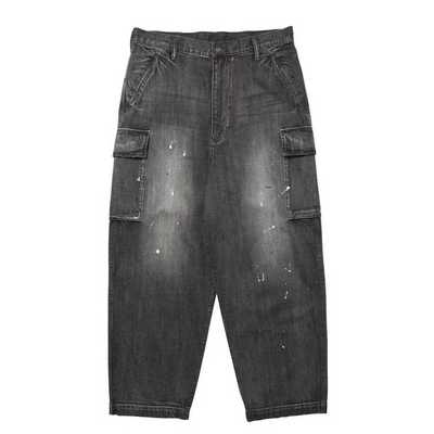 Liberaiders宽松工装丹宁牛仔裤