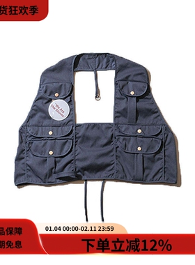 #HPT#Mountain Research 22SS户外机能多口袋围兜式钓鱼马甲背心