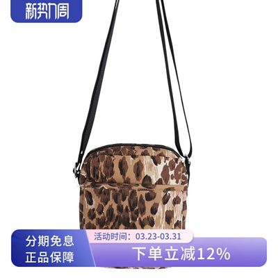 WACKO MARIA 25FW SPEAK EASY SHOULDER BAG豹纹斜挎便携单肩包