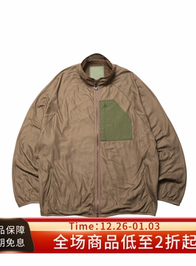 Liberaiders 25FW OCTA ZIP-UP JACKET户外透气保暖抓绒宽松夹克