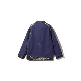 needles 24FW Covered Work Jacket复古解构拼接多口袋夹棉夹克