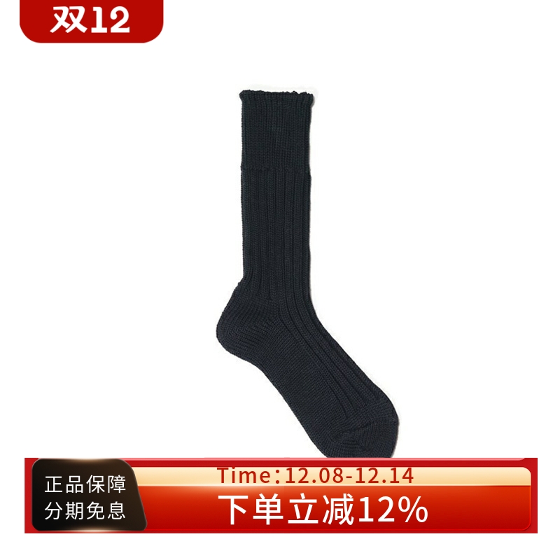 简约风纯色日系复古长袜