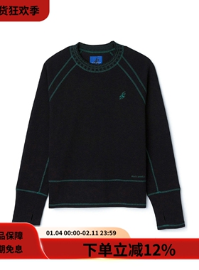 ASICS亚瑟士NOVALIS TAMARICA T-SHIRT黑色纯棉宽松刺绣T恤KIKO