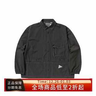 Shirts and Nylon 25FW Jacket户外轻薄防水多口袋夹克 wander