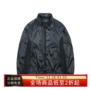 LUSTER 25FW JACKET光泽尼龙轻薄宽松连帽夹克外套 GEAR SAN