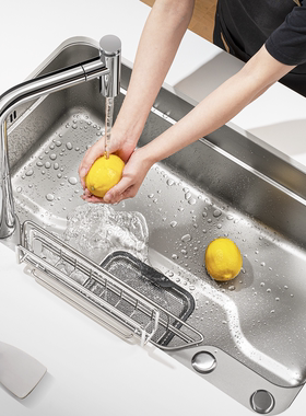 COENNA科恩纳JS304不锈钢大单槽日式洗碗池厨房水槽家用洗菜盆