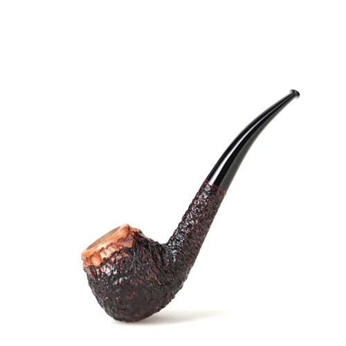 意大利Radice雷帝斯Rind级别石楠木雕刻手工烟斗 小弯式
