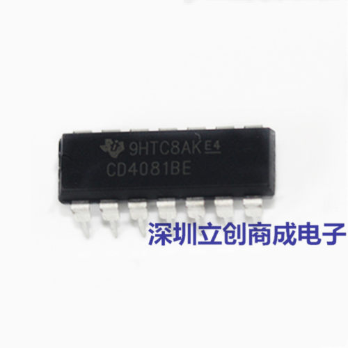 全新现货 CD4081BE CD4081 直插 DIP-14 逻辑芯片 支持BOM配单