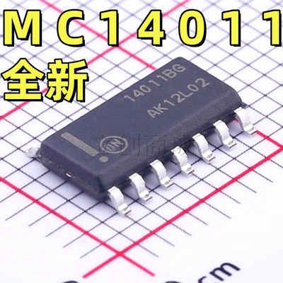 MC14011BDR2G 14011BG 14011B SOP14逻辑芯片