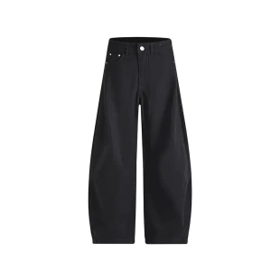 阔腿弯刀休闲裤 COLDSTONE 余承恩同款 美式 潮 简约男女廓形长裤