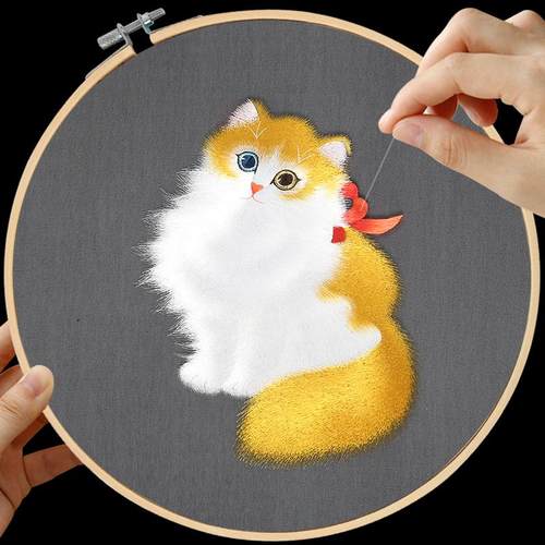 苏绣diy套件初学者手工刺绣