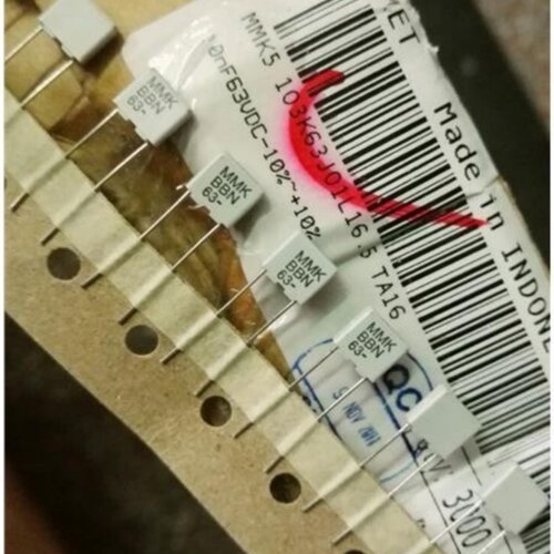 原装进口EVOX-RIFA力发 MMK5 100V 10nf 103K 发烧薄膜电容 P=5MM