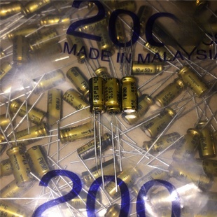 10UF 50V 进口日本 发烧音频电容 50V10UF 5*11 FW 金壳