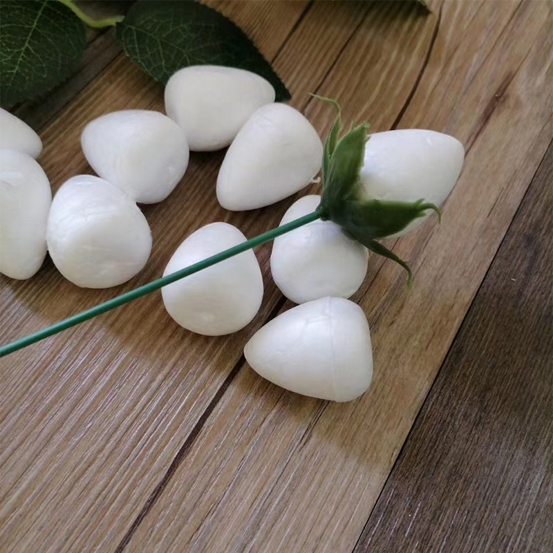 手工玫瑰花苞DIY丝网花材料泡沫花芯花蕊花心DIY扭扭棒向日葵花苞