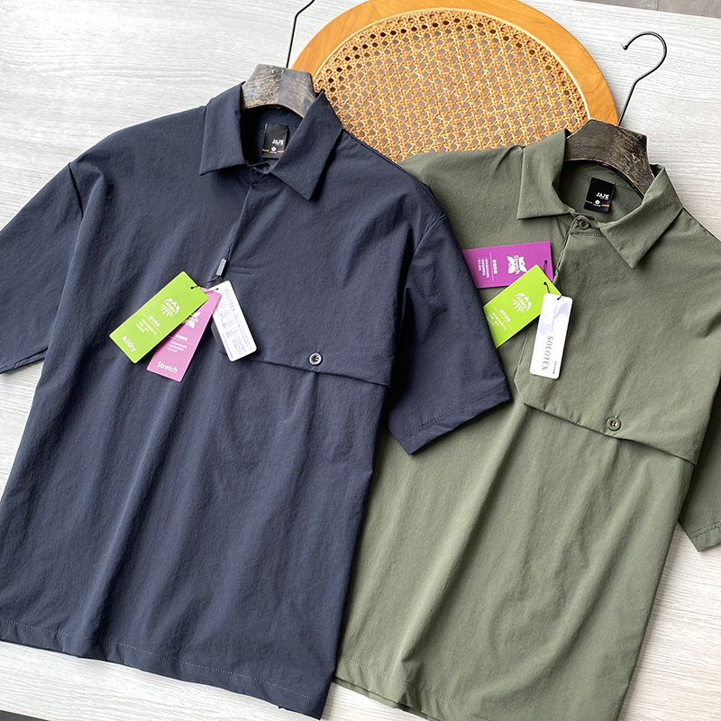 外贸夏季短袖POLO衫青春流行