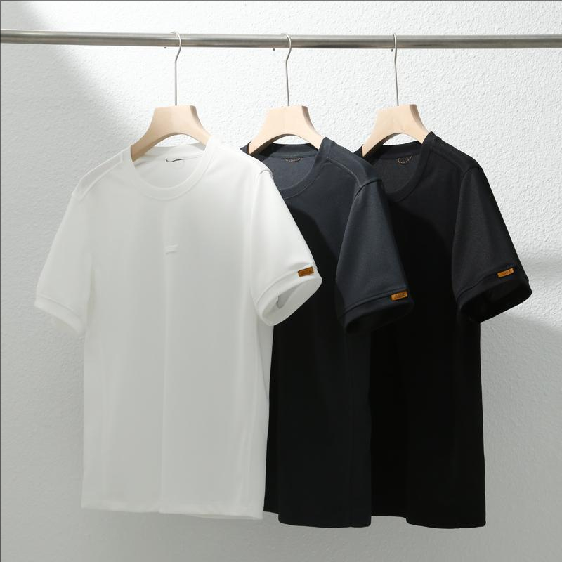 拼手速清仓！COOL冷感科技面料！快干透气夏季男士运动短袖T恤衫