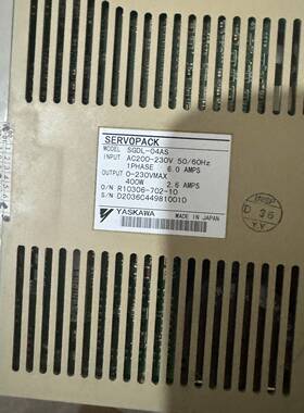 议价SGDL-04AS 400w伺服驱动器，的，成色适用