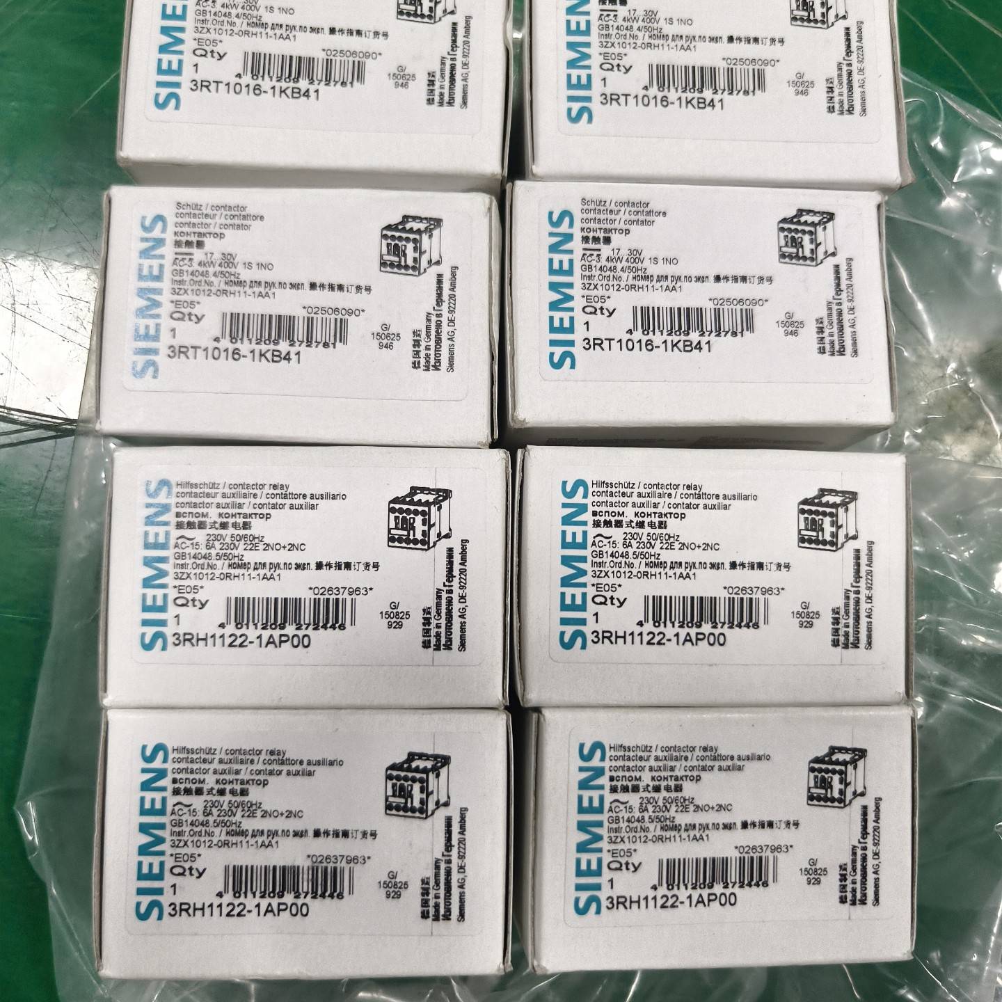 议价接触器3RT1016-1KB41，3RH1122-1A适用