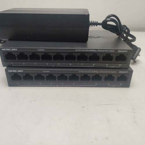 议价水星带电源千兆poe  MSG10CP 千兆10口PoE适用