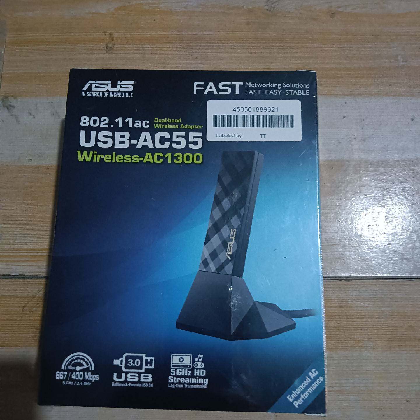 议价华硕USB-AC55 双频无线网卡，库存，没适用