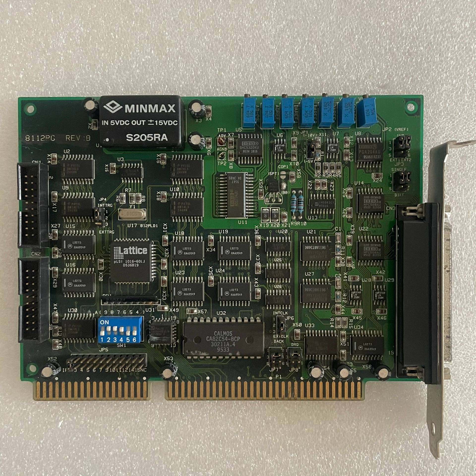 议价8112PG 版本REV:B 数据采集卡 多功适用