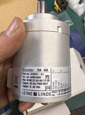 议价莱纳林德ISA608编码器 正品适用