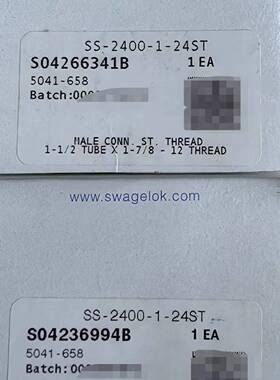 议价世伟洛克Swalok   SS-2400-1-24ST适用