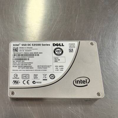 议价英特尔S3500,480G企业级固态硬盘，SATA适用