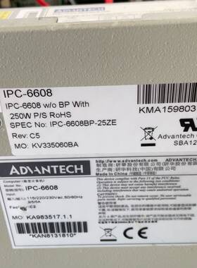 议价工控机 IPC-6608/PCA-6011VG/PCA-适用