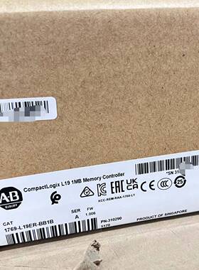 议价1769-L19ER-BB1B 处理器模块适用