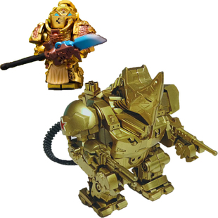 中古圆桌骑士勇士圣堂军团灰骑士容乐兼容高人仔拼装积木男孩玩具