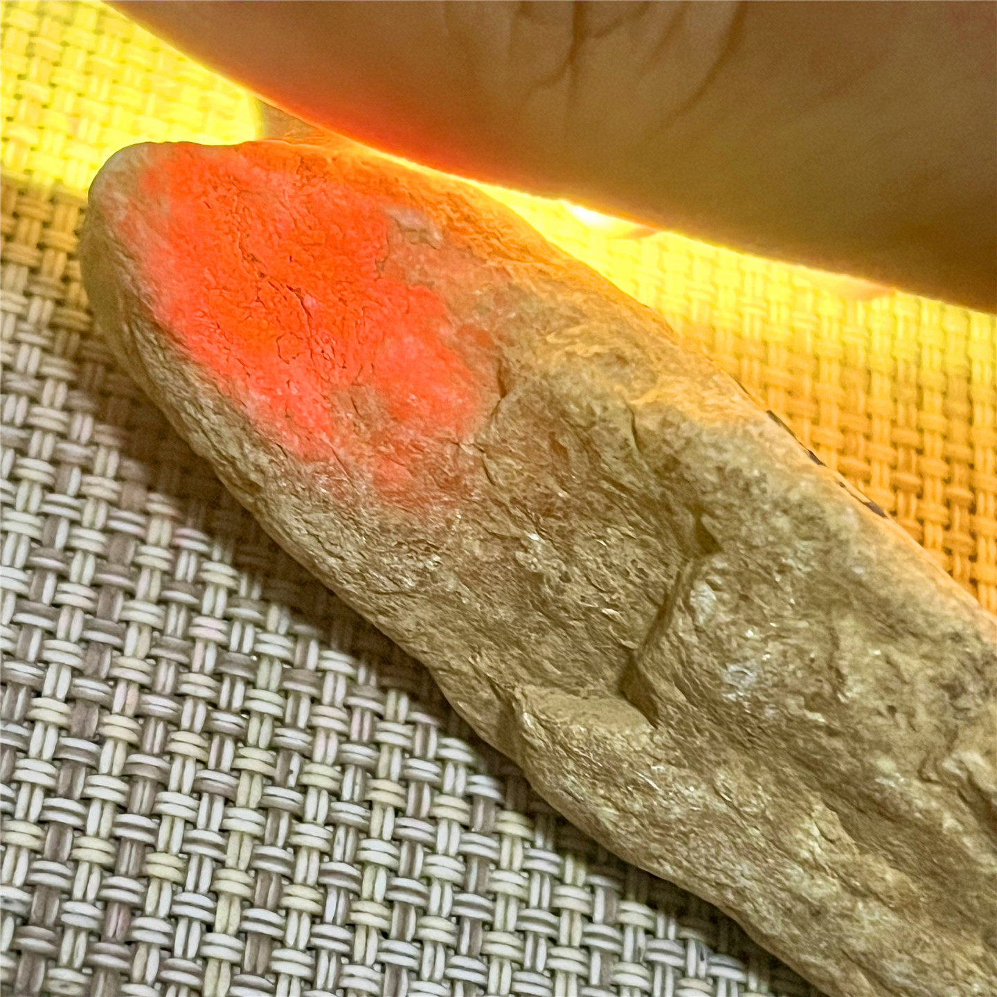 天然老坑翡翠玉石大马坎化冰红雾