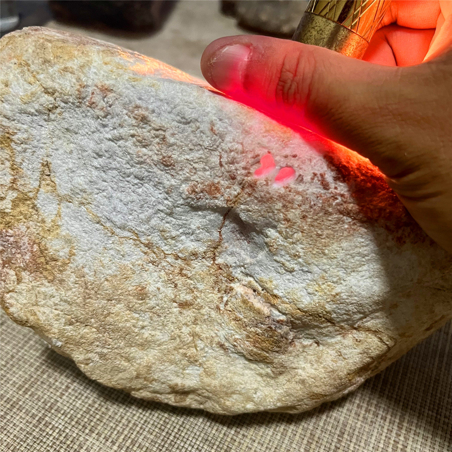 天然老坑翡翠玉石木那冰春手镯料