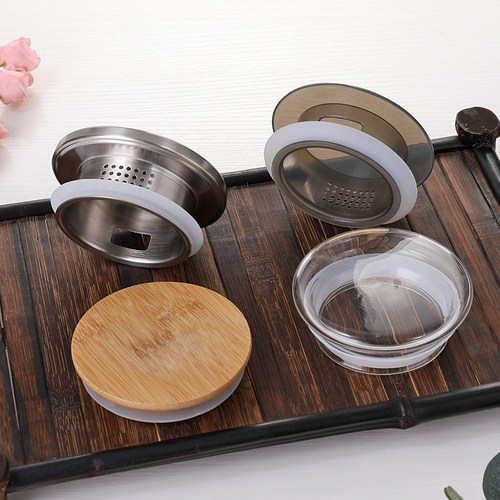 冷水壶盖竹盖子食品级竹木盖