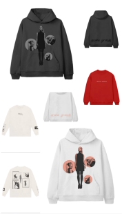 【ABC自制】A妹周边Ariana Grande eternal sunshine限量短袖卫衣