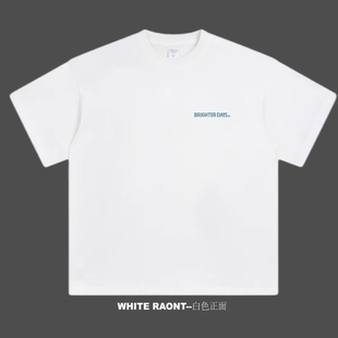 Brighter Grande新款 A妹Ariana Days纯棉重磅短袖 ABC自制