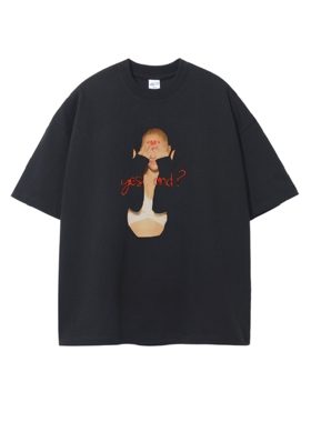 A妹yes,and?周边黑色T恤重磅短袖Ariana Grande演唱会宽松高街