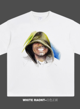 高品质NE-YO尼欧新加坡巡回演唱会应援周边重磅纯棉印花T恤