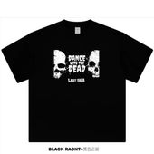 ABCMJ Lady gaga新歌Dead Dance周边美式 重磅纯棉宽松短袖