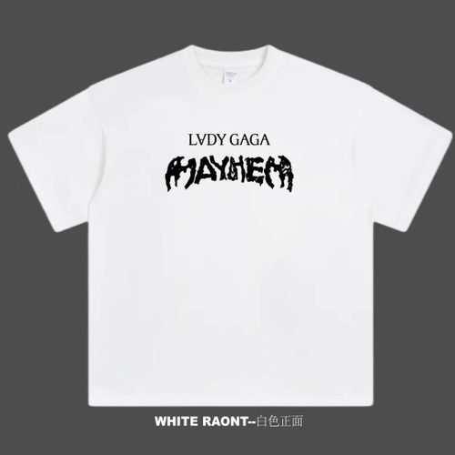 Ladygaga周边新专MAYHEM短袖