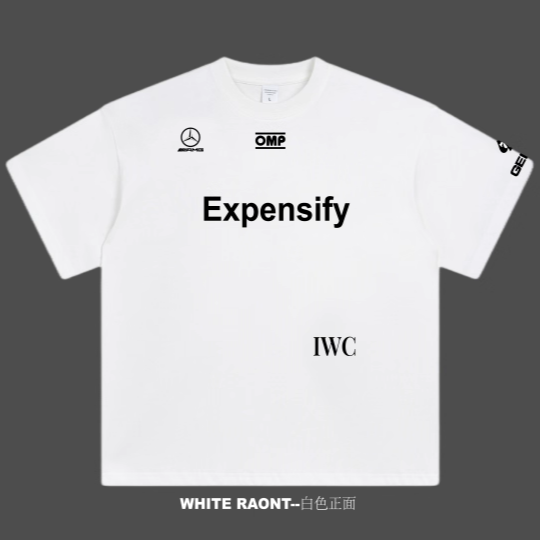 【ABCMJ】F1电影 狂飙飞车周边美式重磅宽松纯棉短袖T恤