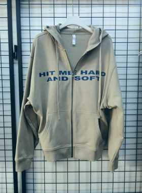 【ABCMJ】自制同款碧梨Billie Eilish周边卫衣开衫美式宽松